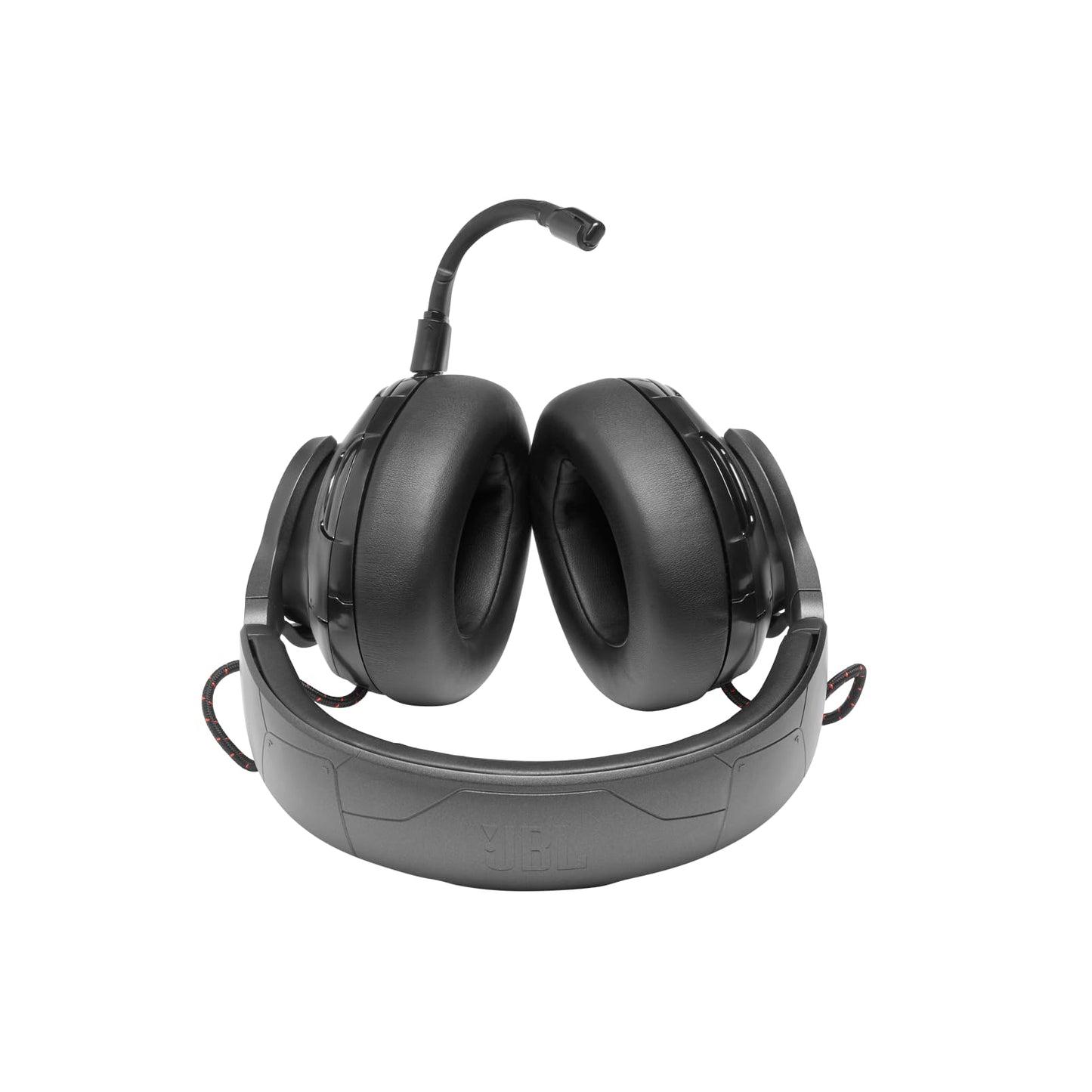 JBL Quantum One - USB wired over-ear professional gaming headset with head-tracking enhanced JBL QuantumSPHERE 360, Active noise cancelling and Hi-Res certified sound (Black)