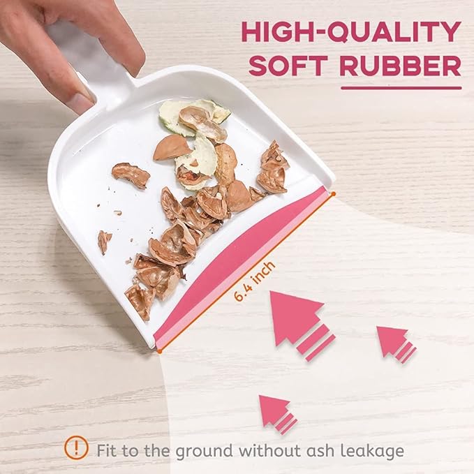 Small Broom and Dustpan Set, Small Dustpan and Brush Set, Mini Dust pan and