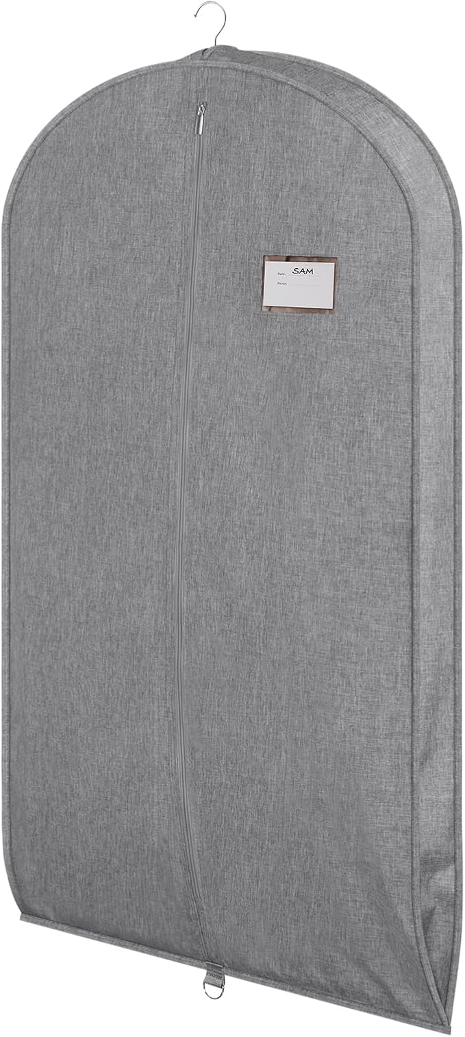 Univivi Garment Bags for Hanging Clothes, 43 Inch Suit Cover Bags for Closet