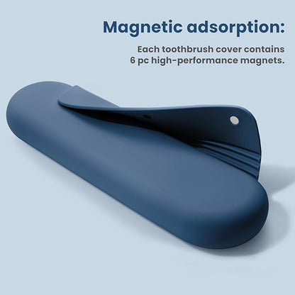 Silicone Electric Toothbrush Travel Case, Manual Toothbrush Travel Cover