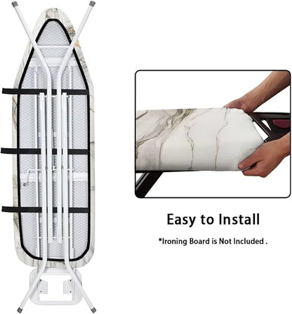 White Marble Ironing Board Cover