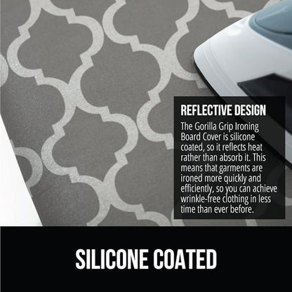 GORILLA GRIP The Original Ironing Board Cover and Pad, Silicone Coating