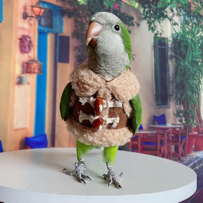 Bird Diaper Flight Suit Parrot Costume pet Animal Costume, Applicable to Birds and Parrots Warm Supplies. (2M)