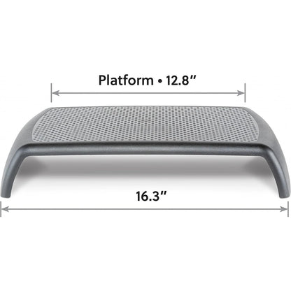 Allsop ErgoRiser Monitor Stand – Made in the USA, with US Sourced ABS Plastic