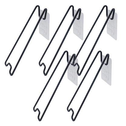 Joyangy 5 PCS Adjustable Metal Picture Frame Easel Backs, Self Adhesive Photo Frame Stands for Frames, Stainless Steel Easel Back Supports for Photos Paintings Display, 7.09"×2.17"