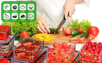 54 Pcs Food Storage Containers