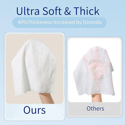 Disposable Compressed Towels, Portable Compressed Towel Tablets, Thicker Super