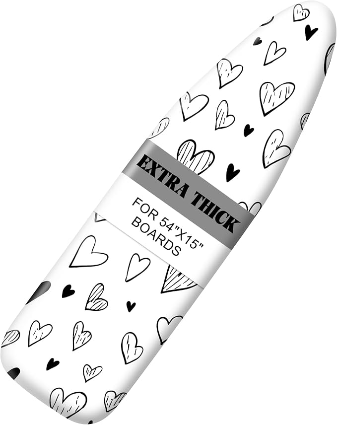 Quick Install Ironing Board Cover 17" x 55" Ironing Board Cover