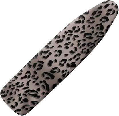Black Leopard Print Ironing Board Pad and Cover Standard Ironing Board Cover