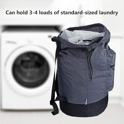 Washable Laundry Bag Backpack