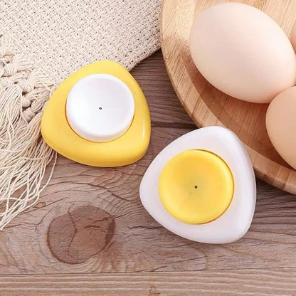 Jawbush Egg Piercer for Raw Eggs, Egg Hole Poker Puncher with Magnetic Base & Safety Lock to Get Good Hard Boiled Eggs, Easy Egg Peeler Shell Remover with Retractable Pin