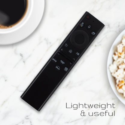 Ceybo Original Solar Voice Remote Control Replacement with YouTube Netflix Shortcut for Samsung Smart TVs, Compatible with Neo QLED 8K, QLED (BN59-01480A)