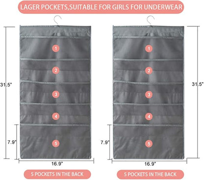 Enlarged Closet Hanging Bra Organizer