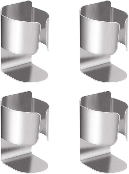 Electric Toothbrush Holder, 304 Stainless Steel Wall Mounted Self Adhesive