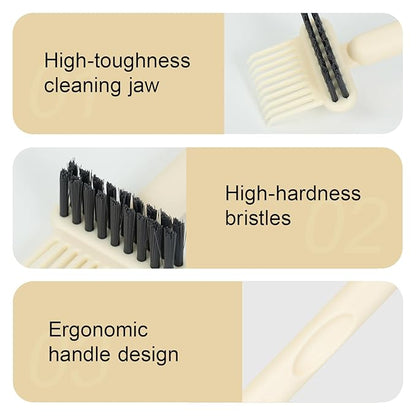 RHOS 2-in-1 Hair Brush Cleaner Tool, Comb Cleaner