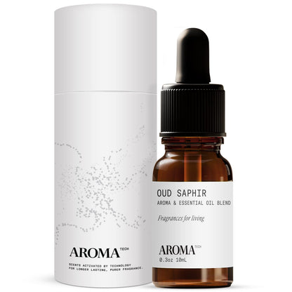 AromaTech The Hotel Aroma Essential Oil Blend: Luxury Hotel Inspired Aromatherapy with Lemon, Lavender, Peach & Pine for Ultrasonic Diffusers & Nebulizers - 0.3 fl oz, 10 mL