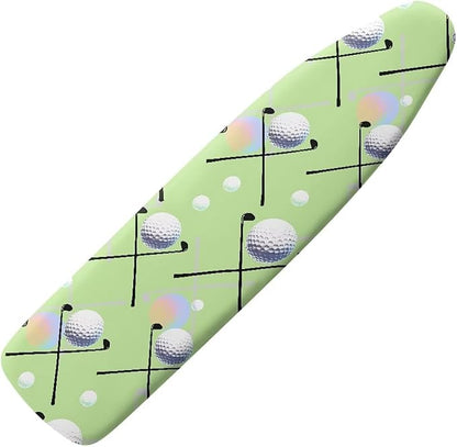 Golf Ball Ironing Board Cover 54x15 inches, Modern Golf Sport Applicable