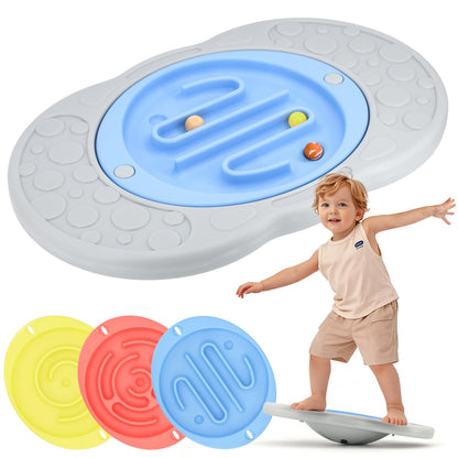 Maze Balance Board for Kids Toddlers Wobble Board for Core Balance Training