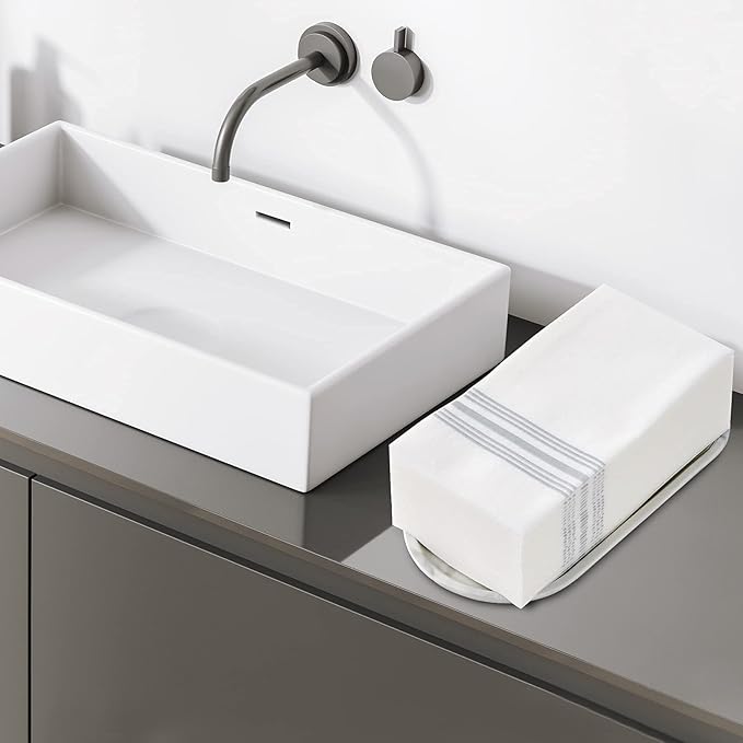 Vplus 300 PACK Guest Towels Disposable Bathroom, Decorative Bathroom Napkins