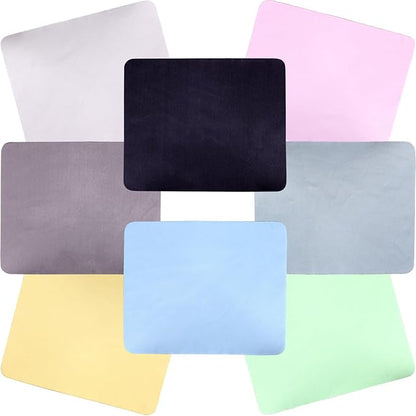 8 Pack Multicolor Premium Microfiber Cleaning Cloths&Wipes