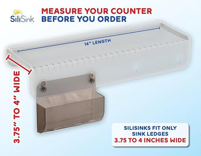 SiliSink Silicone Edge Guard for Kitchen Sink