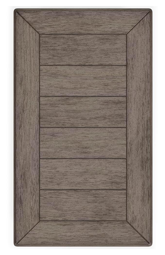 Signature Design by Ashley Bolanburg Chairside End Table With Charging Station, Two-Tone Wood Accent Table With Drawer Storage, Plank Top Design for Living Room or Bedroom, Antique White