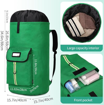 Extra-Large Heavy Duty Laundry Bag Backpack