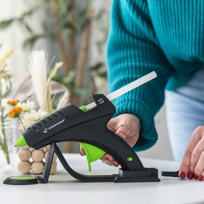 Surebonder Cordless Hot Glue Gun, High Temperature, Full Size, 60W, 50% More Power - Sturdily Bonds Metal, Wood, Ceramics, Leather & Other Strong Materials (Specialty Series CL-800F)
