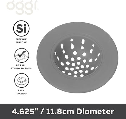 OGGI Silicone Sink Strainer- Great Kitchen Sink Strainer, Sink Drain Strainer