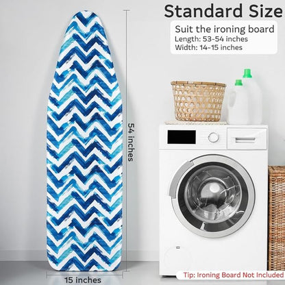 FIOBEE Ironing Board Cover and Pad Extra Thick Iron Board Pad