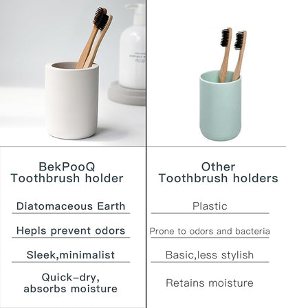 Nature Diatomite Toothbrush Holders