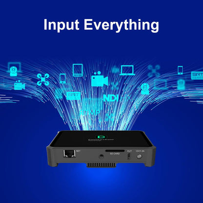 Magewell Director Mini 55110 – Compact Multi-Input Live Production Switcher, Encoder, Streamer & Recorder with 5.5” AMOLED Touchscreen for YouTube, Twitch, Facebook, NDI HX, SRT, RTMP and More