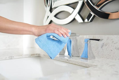 Quickie Microfiber Cleaning Cloth 14 X 14 inch, 12 Pack, All-Purpose Towel/Wiper