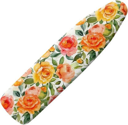 Rose Ironing Board Cover with Padding, Standard Size Replacement Iron Board