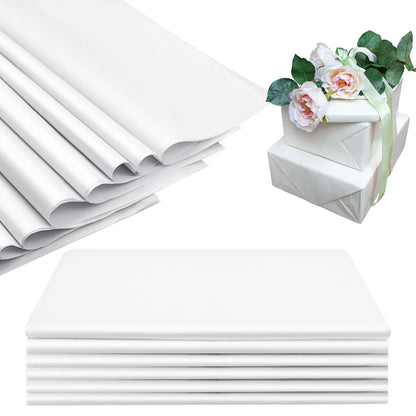 RYKOMO 200 Sheets 20 x 30 Inch Acid Free Tissue Paper for Storage, Unbuffered No Acid White Tissue Paper for Crafts for Gift Wrapping New Year Party Festival Mother's Day Decor and DIY