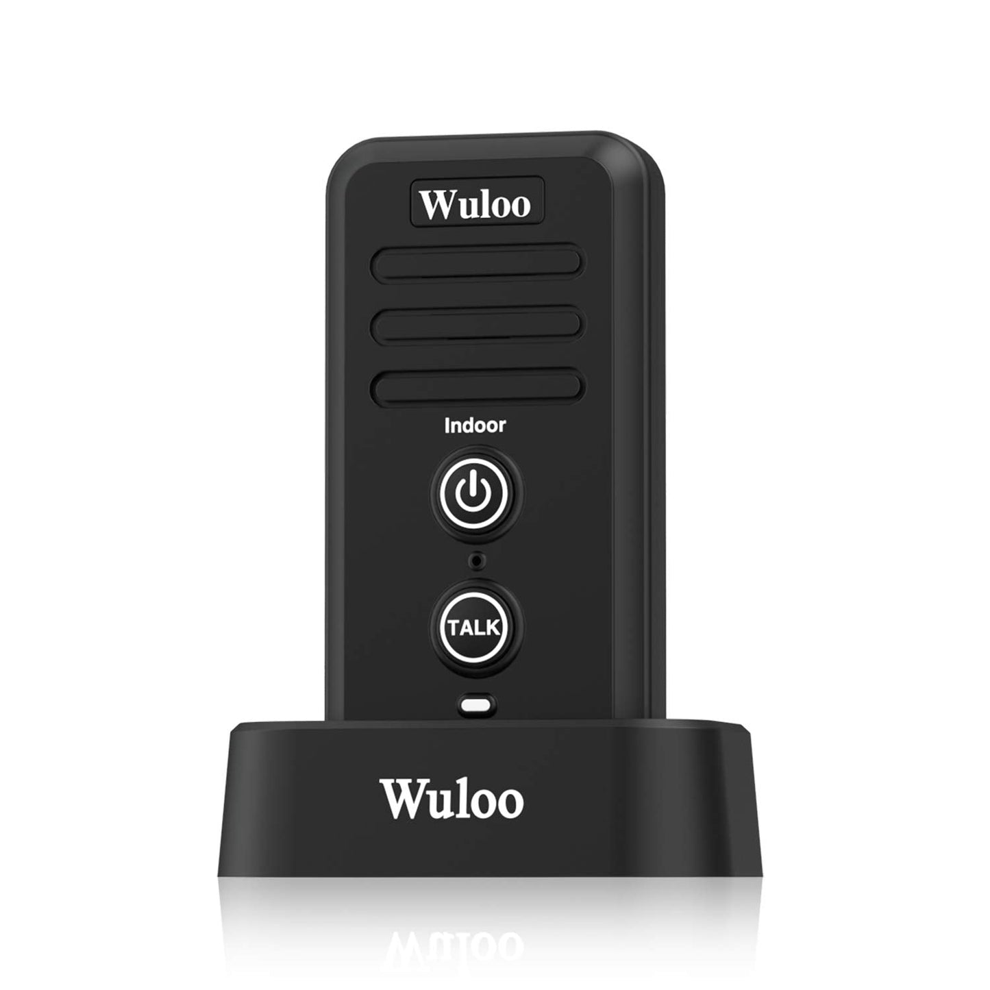 Wuloo Wireless Intercom Doorbell Chime for Home Intercomunicador (1&1-White)