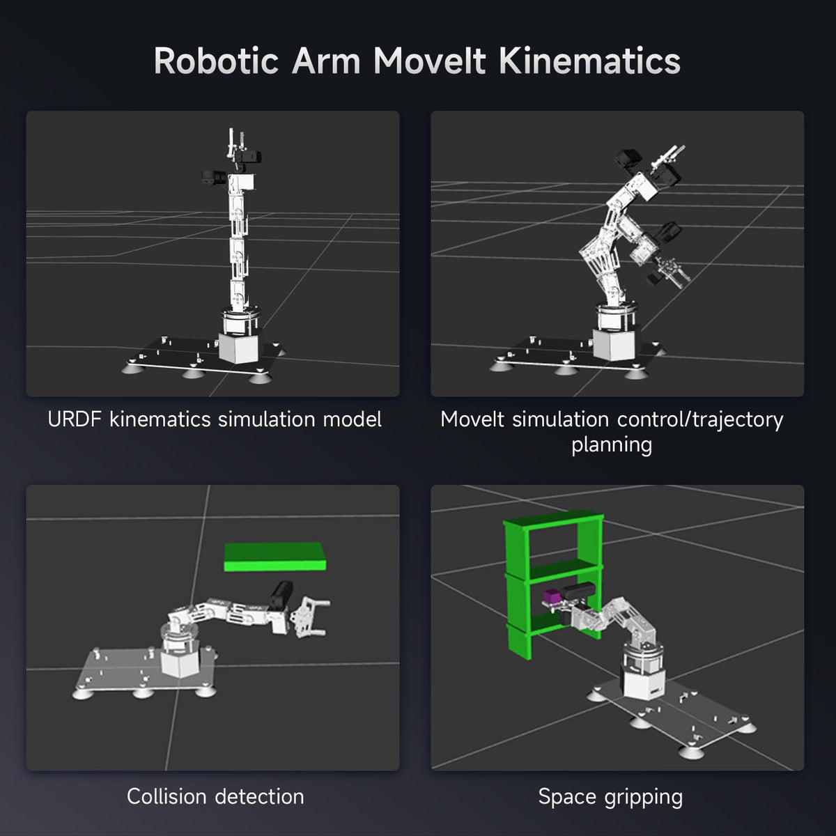 Yahboom Jetson Orin NX Super 16GB 157Tops Robotic Arm 3D Recognition Scanning, Depth Camera Visual AI with Display Supports AI Voice Interaction