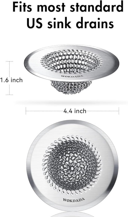 Revolutionary Kitchen Sink Drain Strainer & Sink Stopper/Patented Reversible