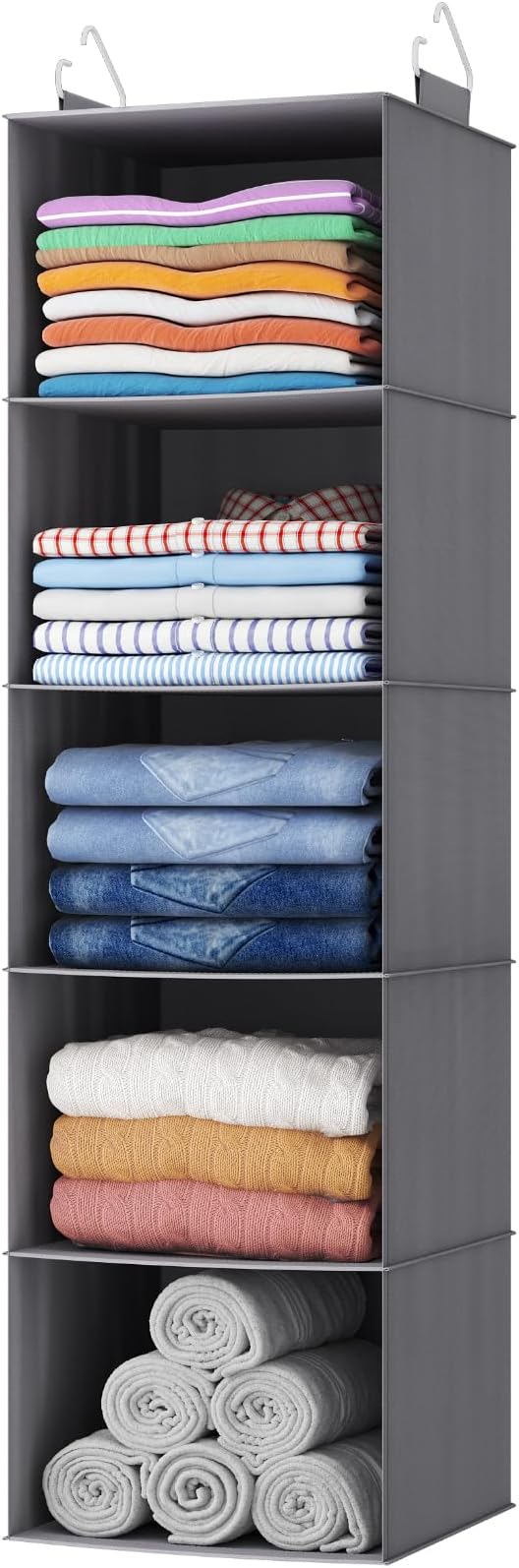 Lifewit 5 Tier Hanging Closet Organizer and Storage