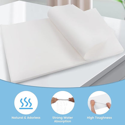 17.7x13.8in Bird Cage Liners - 200 Sheets Pre-Cut Disposable Cage Tray Liners, High Absorbent Non-Woven Pads for Parrots, Cockatiels and Small Animals