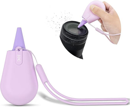 JJC Pocket-Sized Silicone Camera Dust Blower Lens Air Blower, Small Camera Lens