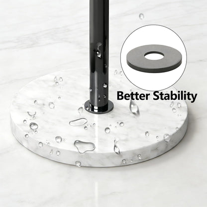 Gypie Marble Mug Holder Tree, 8 Hooks Coffee Cups Stand, New Upgraded Stable Mug Stand for Kitchen Counter Cabinet Cafe Black