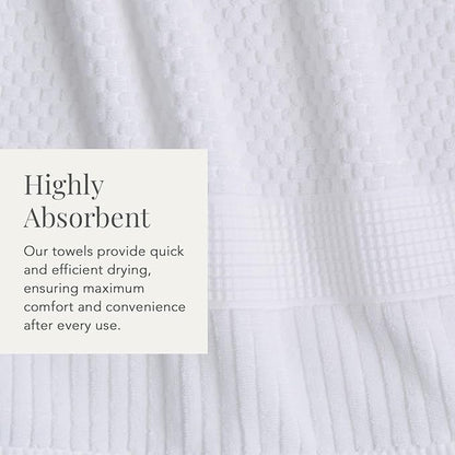 NY Loft 100% Cotton 2 Pack Bath Sheet Towel Set | Absorbent Quick-Dry Oversize