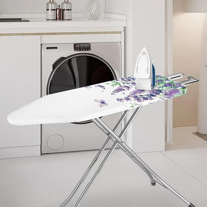 Flower Ironing Board Cover and Pad Standard Size Sea Butterfly Iron Table