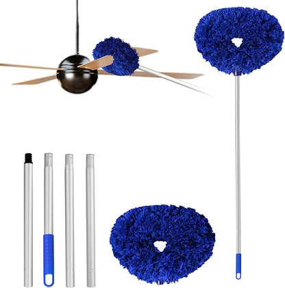 Ceiling Fan Cleaner Duster Reusable Microfiber Ceiling Fan Blade Cleaner