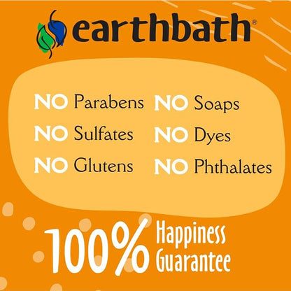 earthbath, Hypoallergenic Dog Shampoo - Fragrance Free Dog Shampoo for Allergies and Itching, Made in USA, Cruelty Free Dog Wash, Gentle Puppy Shampoo, Soothing Cat Shampoo - 16 Oz (2 Pack)