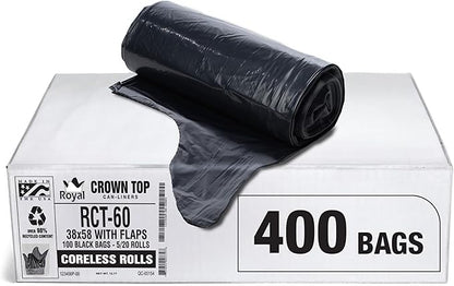 Aluf Plastics RCT-60 Star Sealed Coreless Rolls