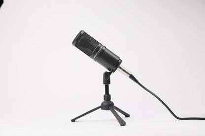 Zoom ZDM-1 Podcast Mic Pack Includes Dynamic Microphone, High-Quality Headphones, Tripod, Windscreen, and XLR Cable