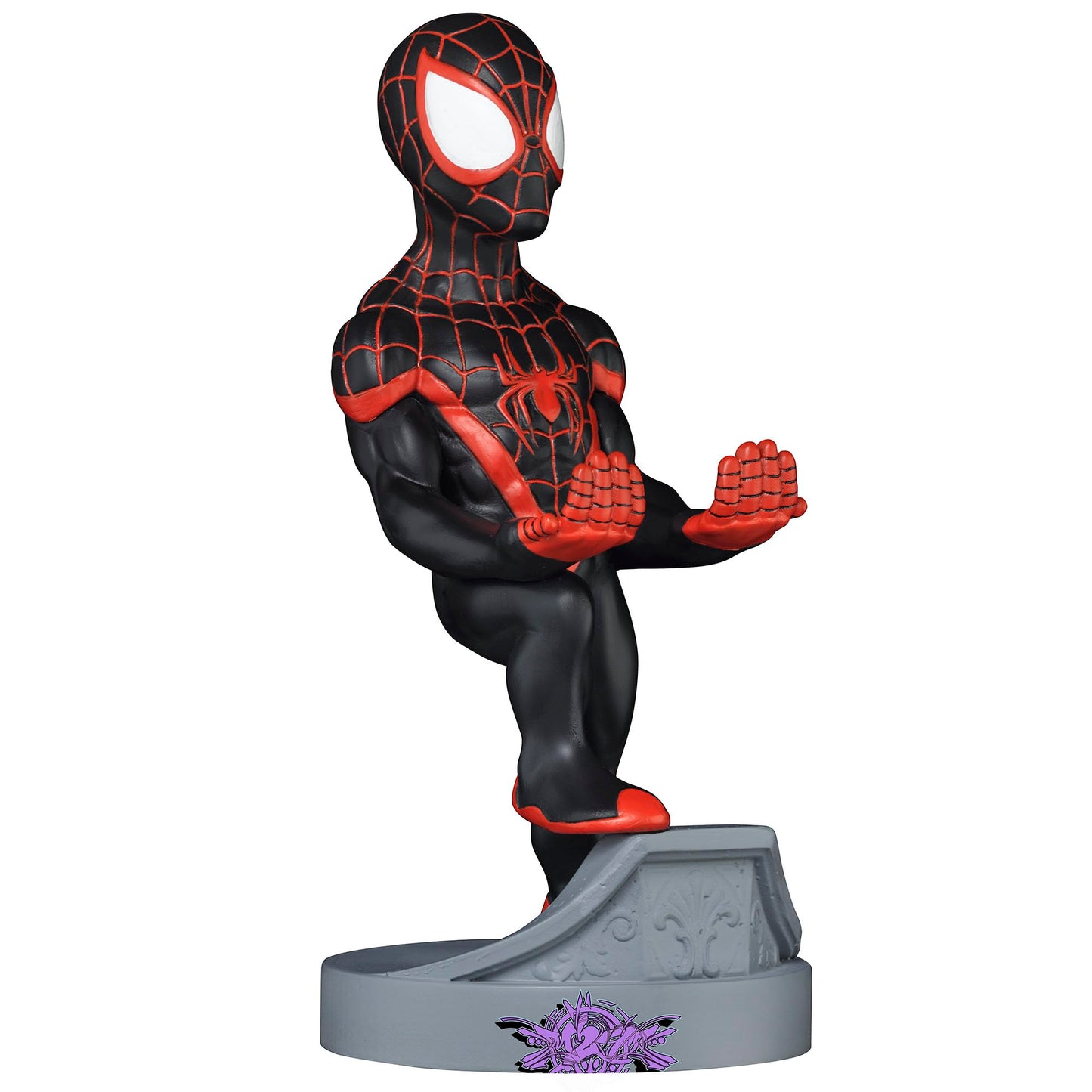 Exquisite Gaming Cable Guy - Marvel Spiderverse: Miles Morales Spiderman - Charging Controller and Device Holder - Toy - Xbox 360