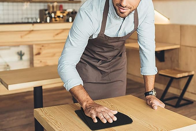 Softolle Cotton Bar Mop Towels, 16x19 Inches, Super Absorbent, Kitchen and Bar